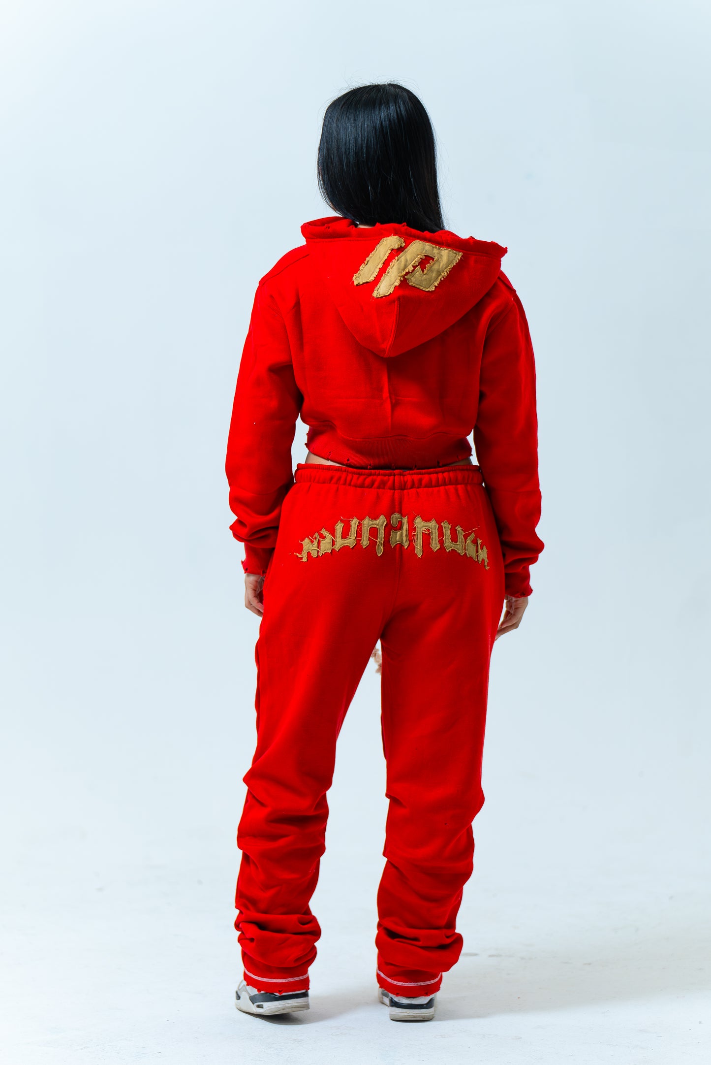 NDURÁ “Scarlet Red” Crop Set