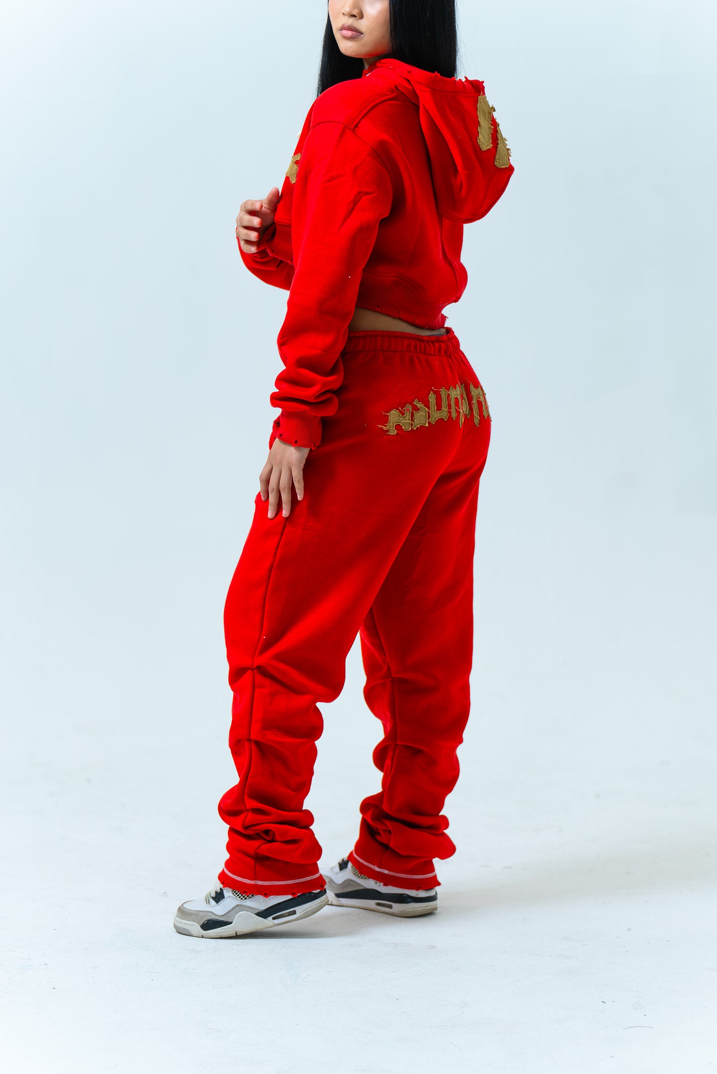NDURÁ “Scarlet Red” Crop Set