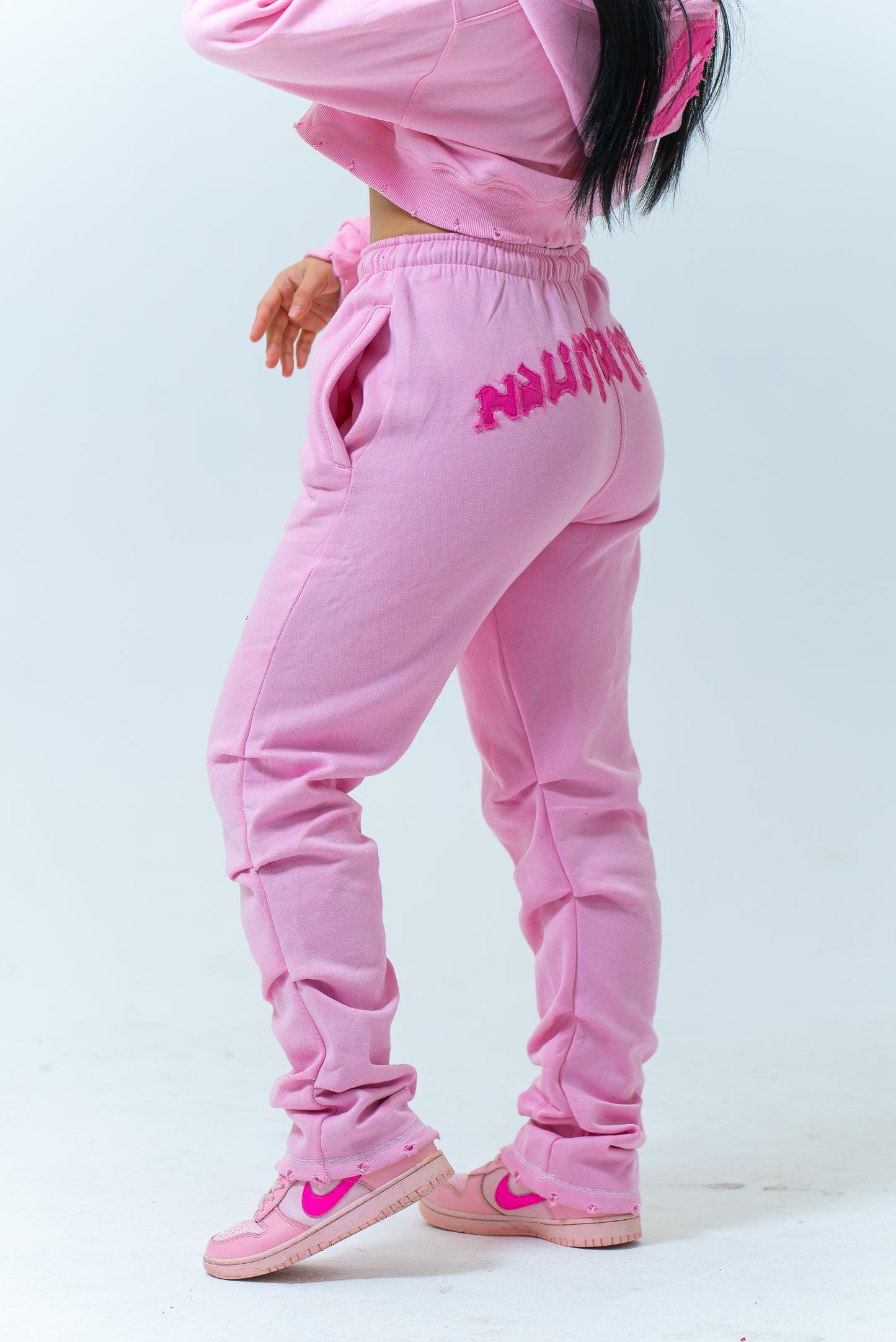 NDURÁ “Peony Pink” Crop Set